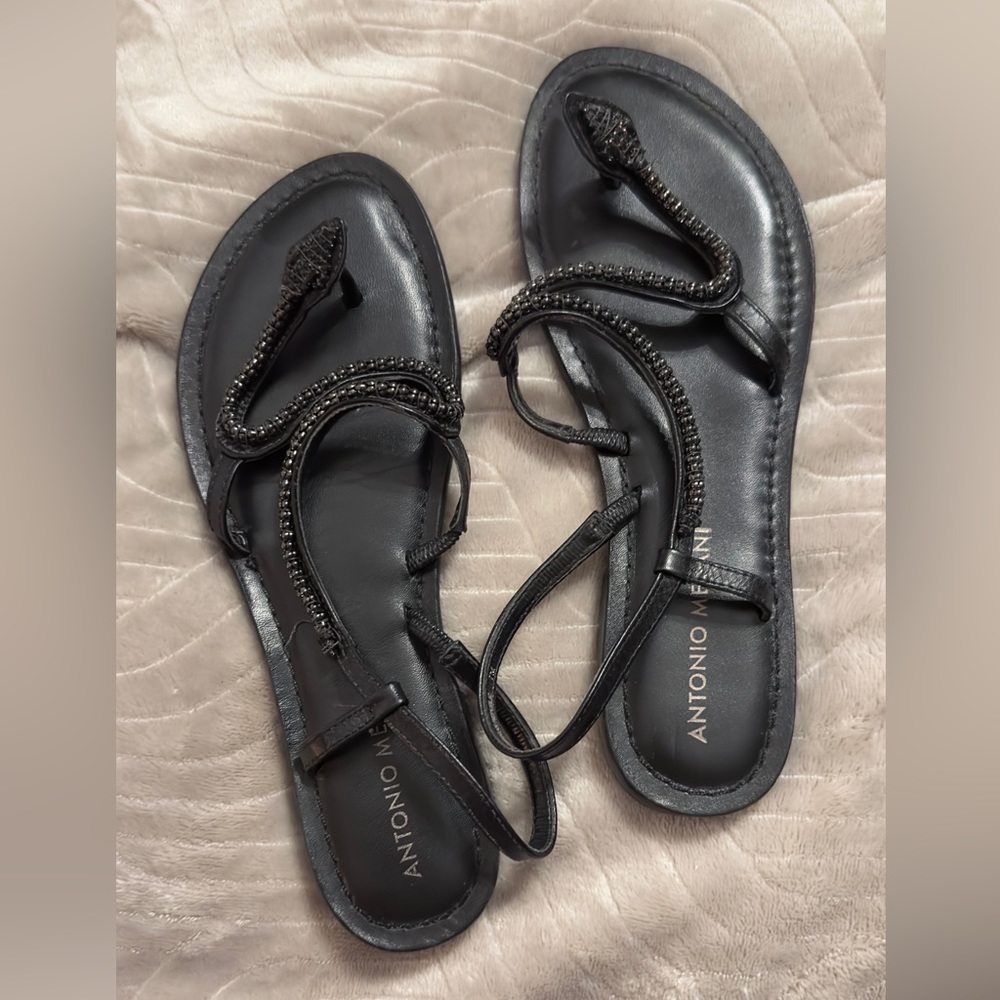 Antonio Melani snake sandels